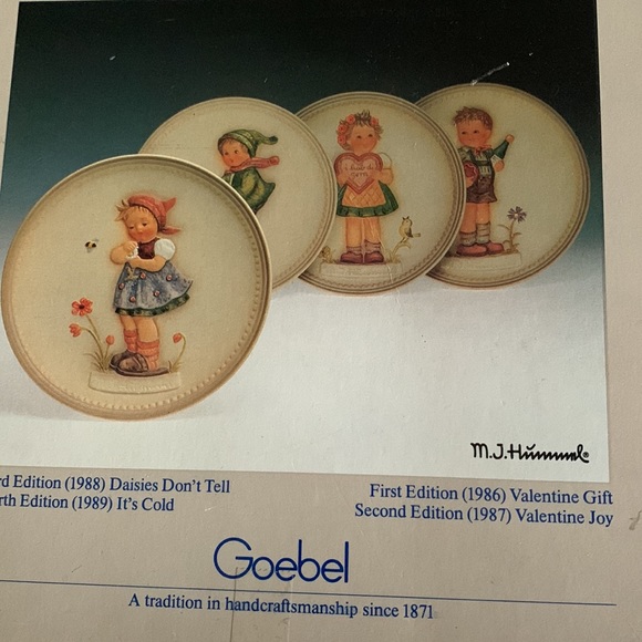 Original M.J. Hummel “Daisies don’t tell” plate - Picture 4 of 5